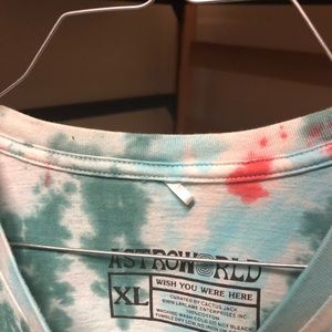 Travis Scott Astroworld gosha tie dye tee T shirt